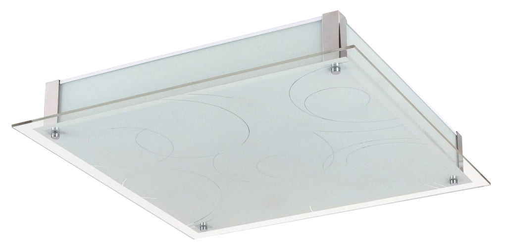 Plafoniera LED quadrata 30x30 12W bianca Rabalux Dena