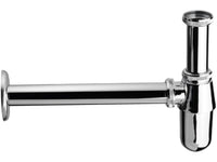 Sifone lavabo a bottiglia in zama