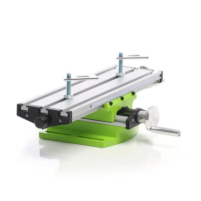 Tavolo da lavoro multifunzione con regolazione X-Y Piano a croce per trapani da banco