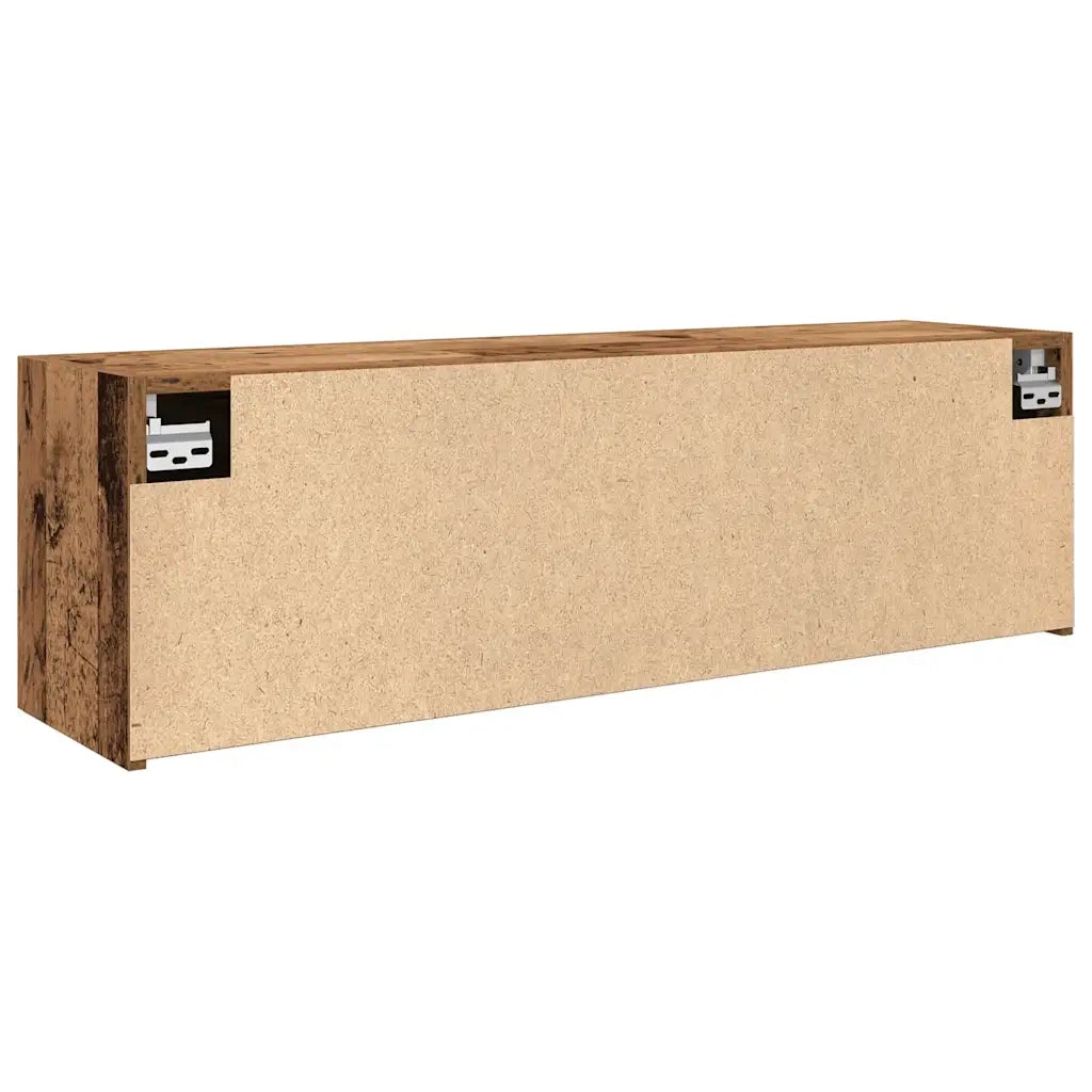 Mobile da Bagno Legno Antico 100x25x30 cm in Truciolato
