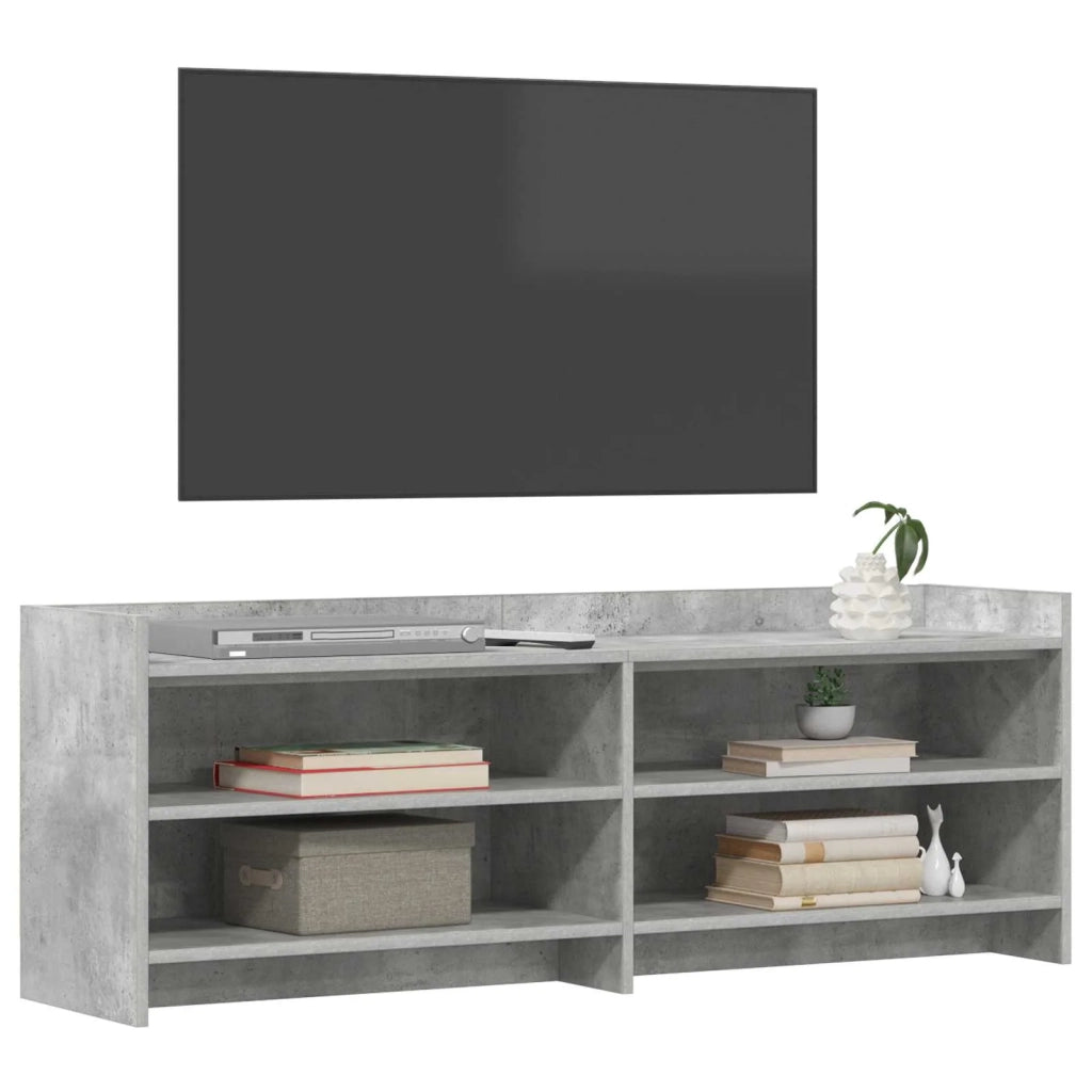 Mobile TV 135 x 33 x 47 cm Grigio Cemento Legno ingegnerizzato 8011230