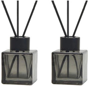 Diffusore in Vetro da 50ml - Contenitore di Aromaterapia - Set di Ricambio DIY - 2 Pezzi - Resistenti e Riciclabili - Fiale di Aromaterapia