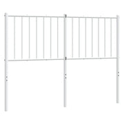 Testiera | Testata di Ricambio in Metallo Bianco 120 cm