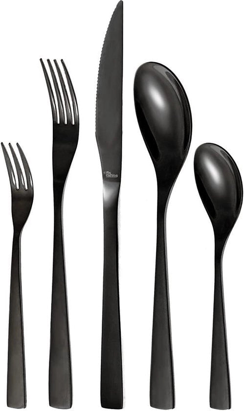 Set di posate in acciaio inossidabile stabile 20 pezzi