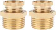 Afvoerklep in doppio esemplare - PT3/8" - Buitendraad in rame - 16,5 mm Schroefdraad - Corrosione resistente - per compressori ad aria - Valvola di scarico