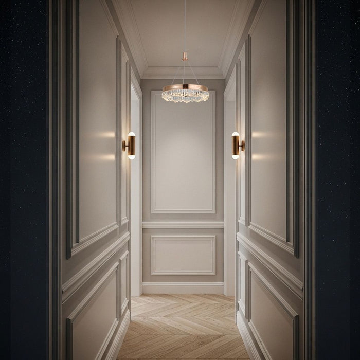 Lampada A Sospensione Led Lhj097-cp Gold