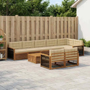 Set di divani da esterno 9 pz 3383536