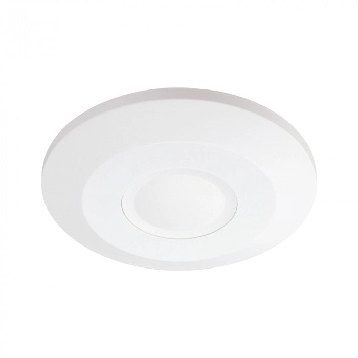 Sensore presenza PIR soffitto bianco 360° IP20 Ecolight
