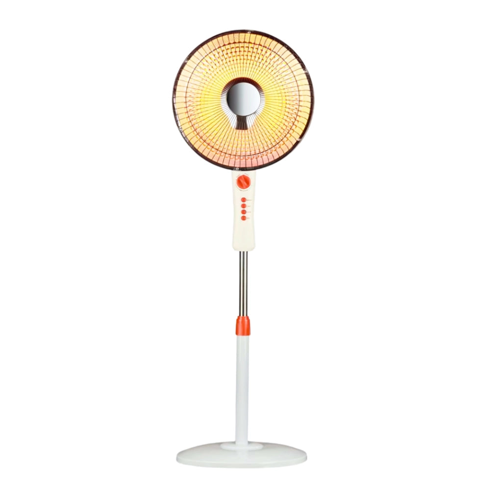Stufa elettrica Carbonio Piantana 900W Basso Consumo Timer OSCILLANTE