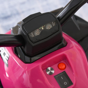 Mini Quad Cavalcabile a Spinta per Bambini con Luci e Suoni Rosa