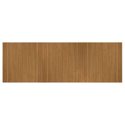 Tappeto del soggiorno | Tappeto Rettangolare Marrone 100x300 cm in Bamb¨´
