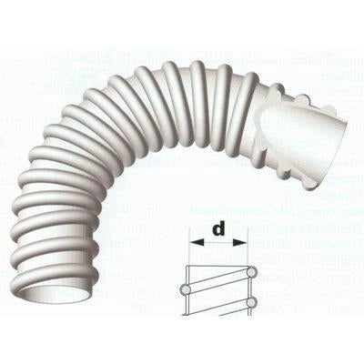 GUAINA SPIRALATA  PVC GRIGIO MM 25 MT 30