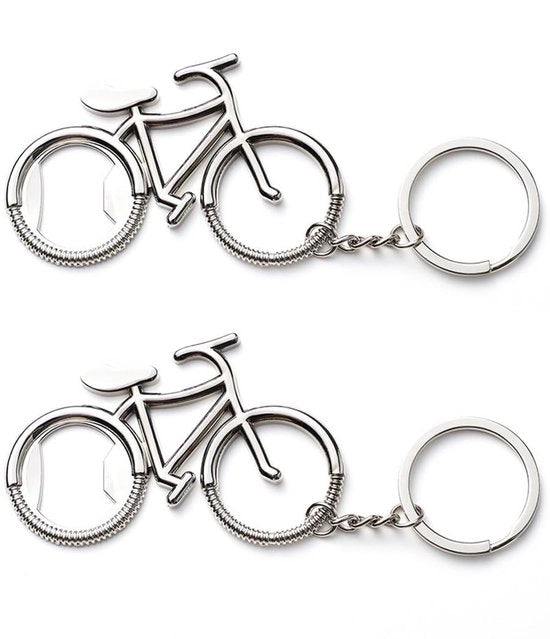 Set di 2 apribottiglie per bicicletta con decorazione per bicicletta