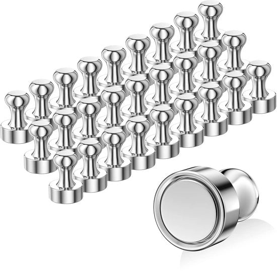 28 pezzi di magneti neodymium extra forti 12 x 16 mm, magneti neodymium piccoli con scatola di conservazione, magneti mini per lavagne magnetiche, pannelli peg, lavagne, frigoriferi, magneti cilindrici, magneti musicale.