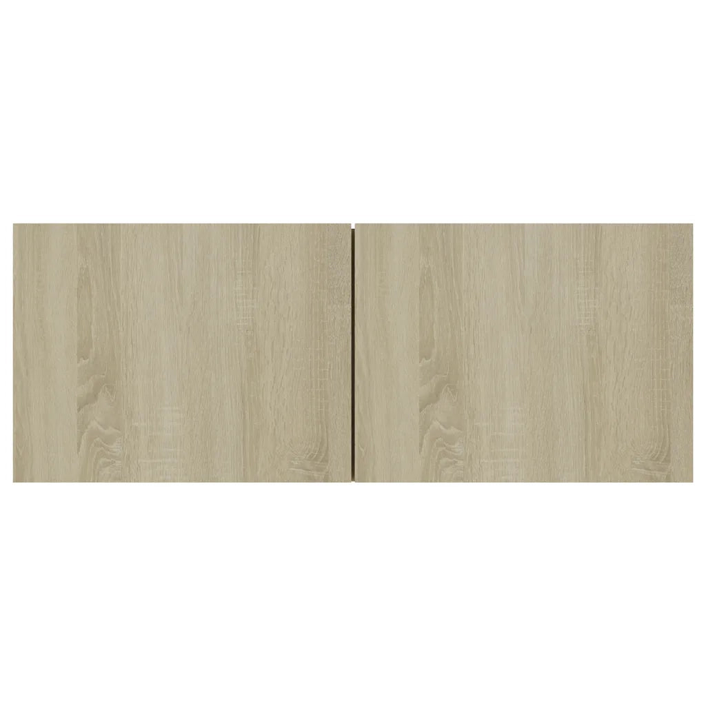 Mobile Porta TV Rovere Sonoma 80x30x30 cm in Legno Multistrato 801475