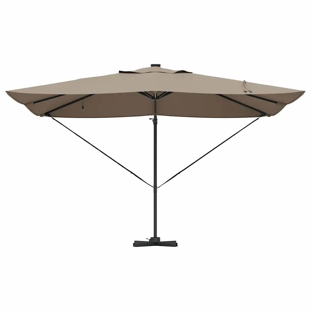 Ombrelloneda-Ombrello da giardino balcone Talpa 352 x 251 x 265 cm Poliestere e Alluminio