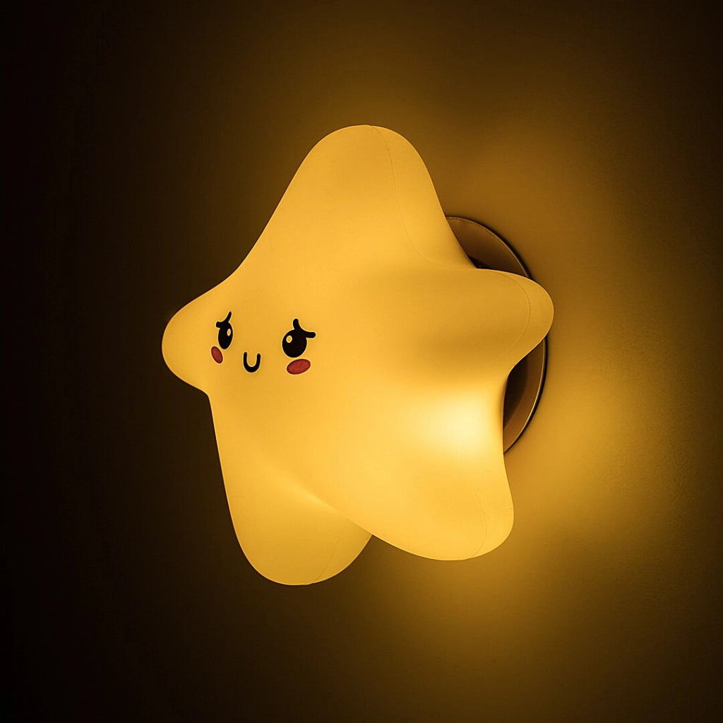Lampada notturna LED stella gialla Dreamies Rabalux