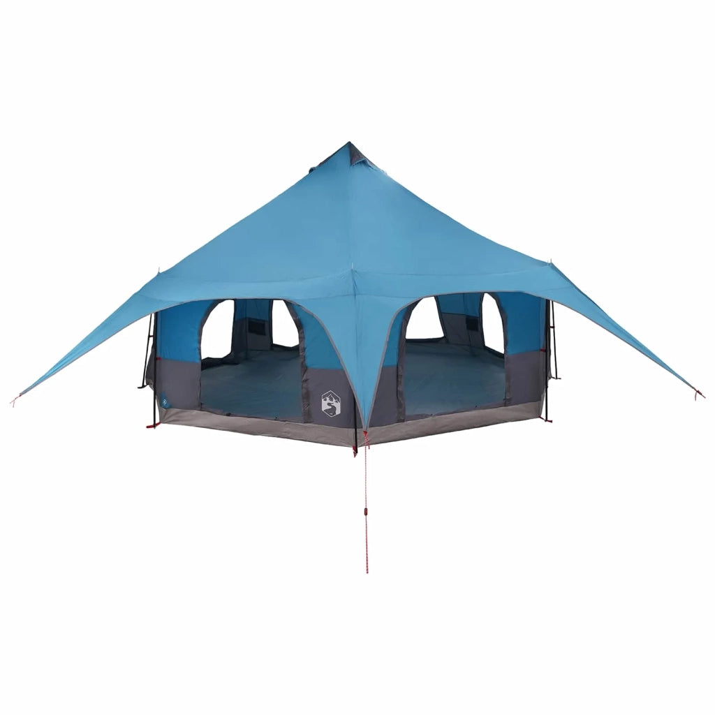 Tenda Familiare-Tenda da campeggio Blu 10 persone