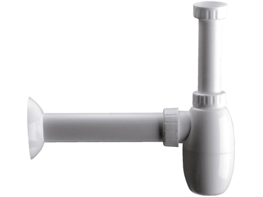 Sifone tedesco in polipropilene senza piletta 1 1/2