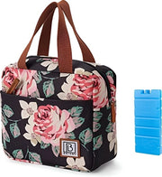 Lunchtas per lavoro o scuola, ideale per mantenere caldo o freddo. Questa borsa isolata è dotata di 2 elementi refrigeranti separati, in modo che il tuo pasto rimanga fresco per fino a 10 ore. Maniglie e spalle comode.