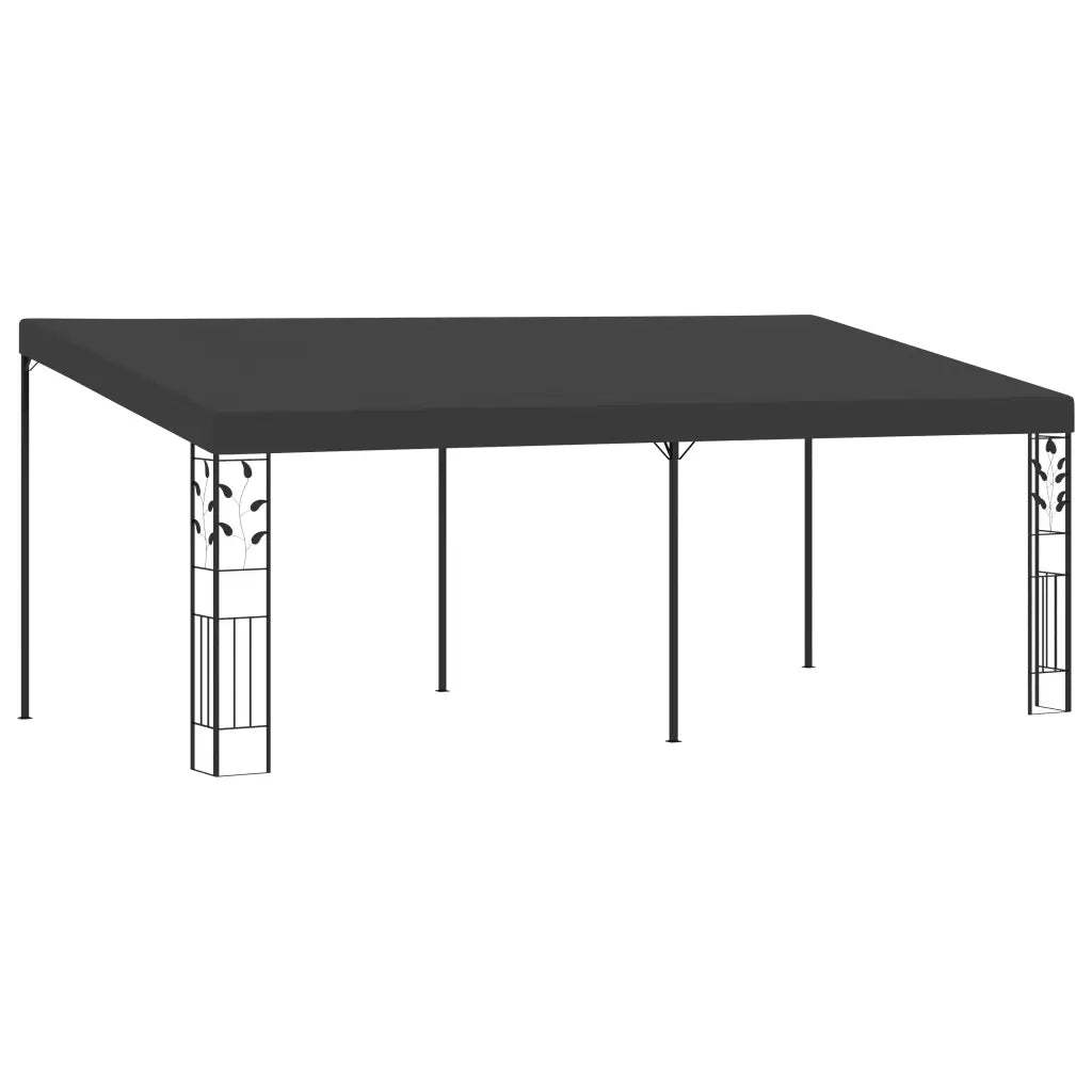 Gazebo a Parete 6x3x2,5 m Antracite