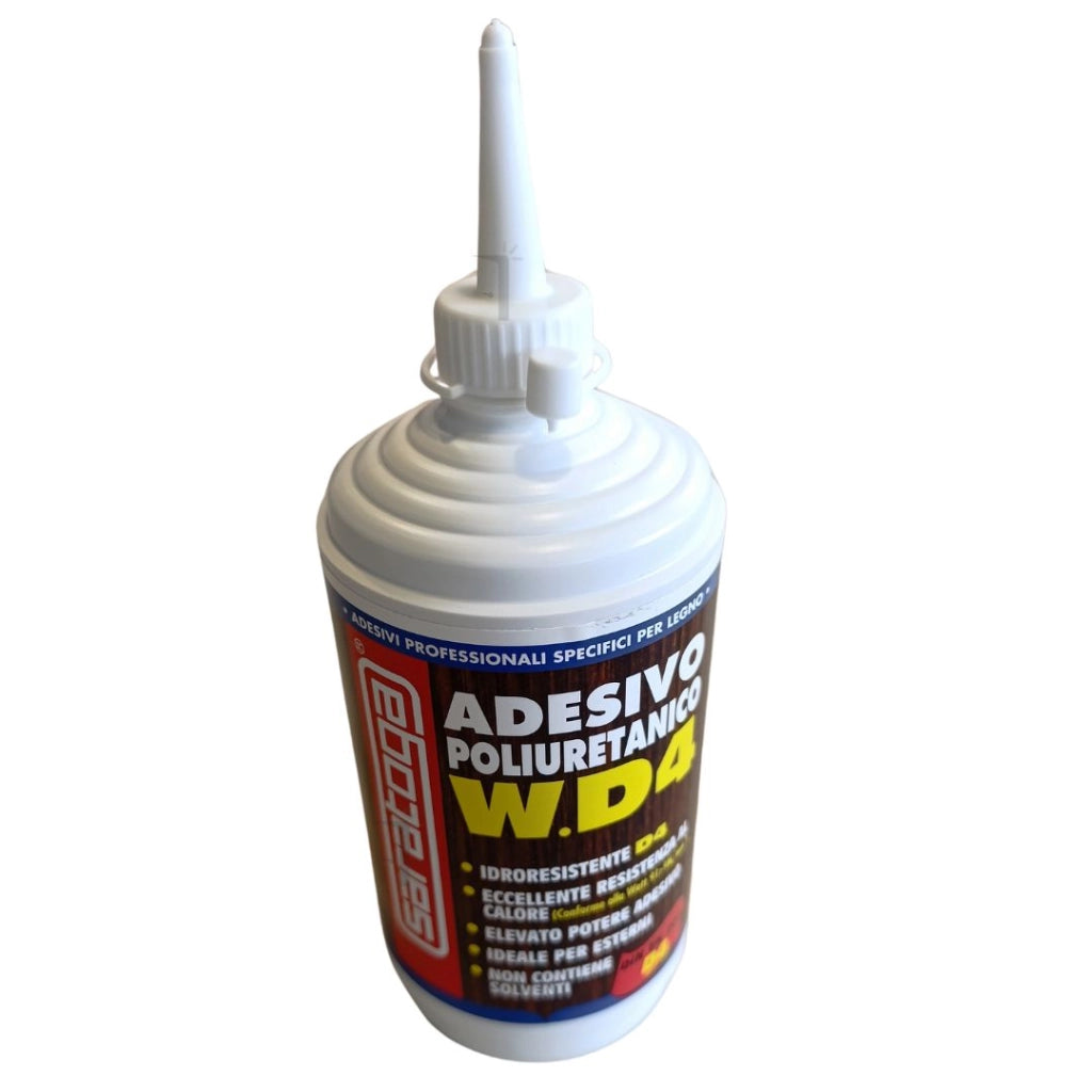 SARATOGA WD4 Adesivo poliuretanico per legno e esterni resistente all'acqua D4