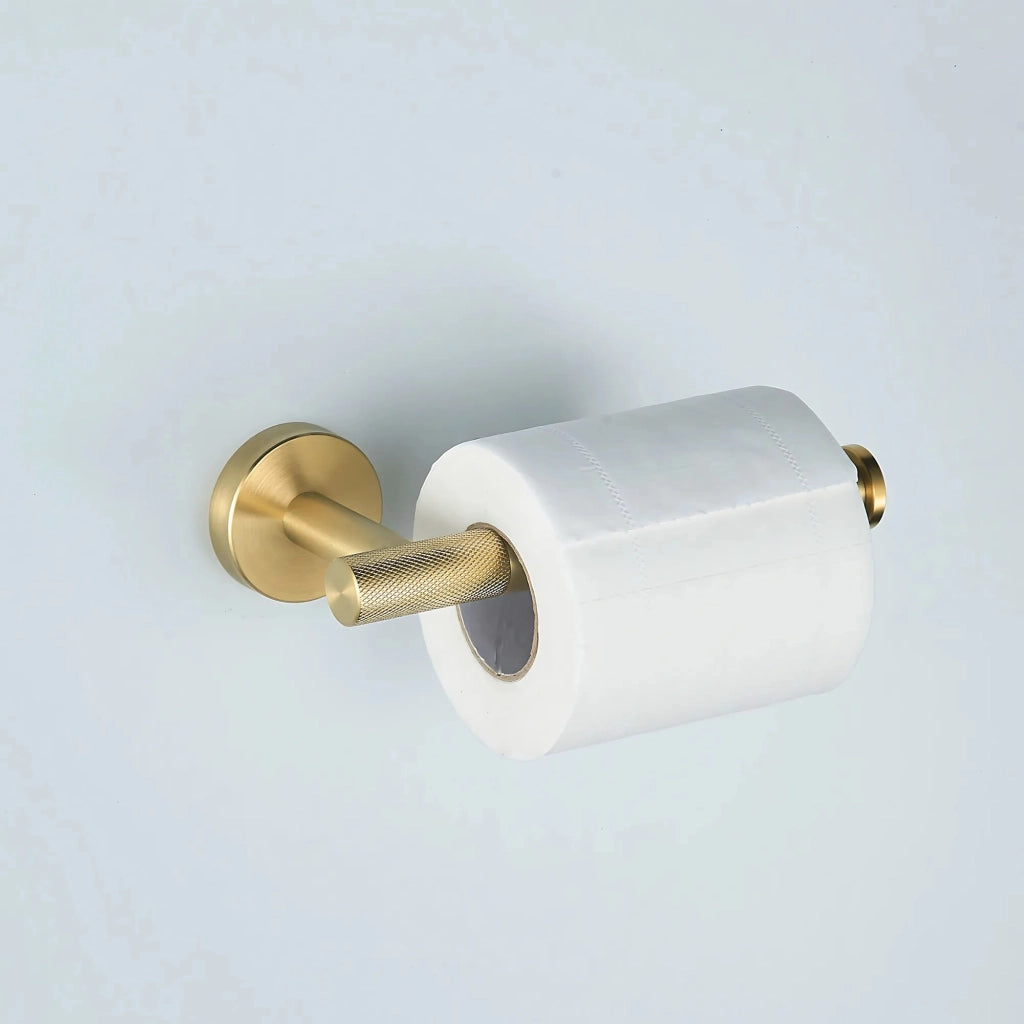 Porta Carta Igienica 6611 Modern Brush Gold