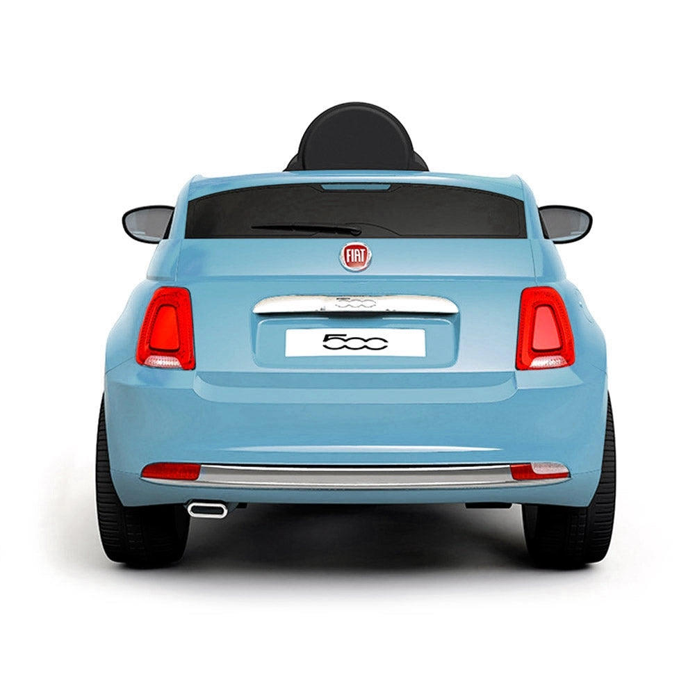 Macchina Elettrica per Bambini 12V con Licenza Fiat 500 Azzurra