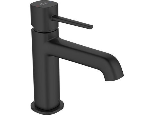 Misclatore lavabo con scarico clic-clac – design moderno, finitura nero opaco
