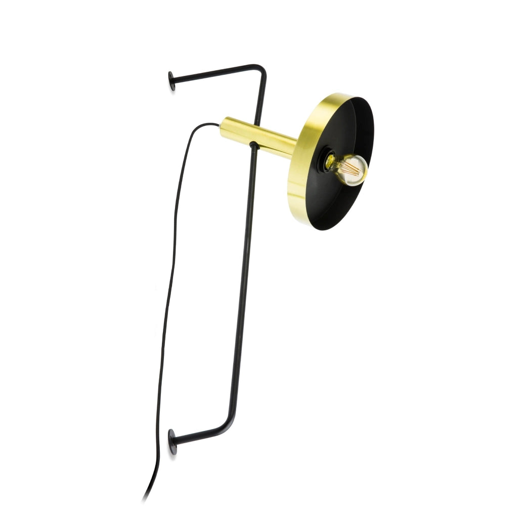 WHIZZ, Applique con barra per interni, Faro Barcelona Colore: Oro