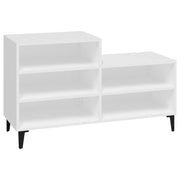 Scarpiera mobile contenitore per scarpe mobile per ingresso/corridoio/soggiorno 102 x 36 x 60 cm legno ingegnerizzato bianco 02_0021424
