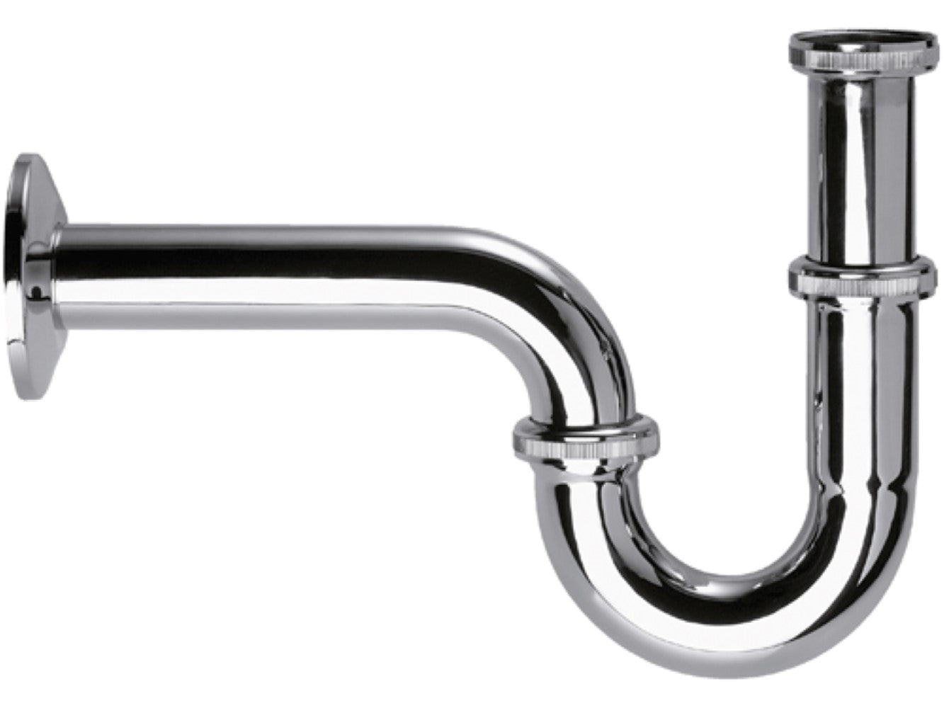 Sifone a p in tubo 1 1/4