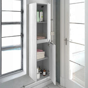 Colonna Bagno sospesa Bolton colore rovere grigio ghiaccio 35x30.5x150H
