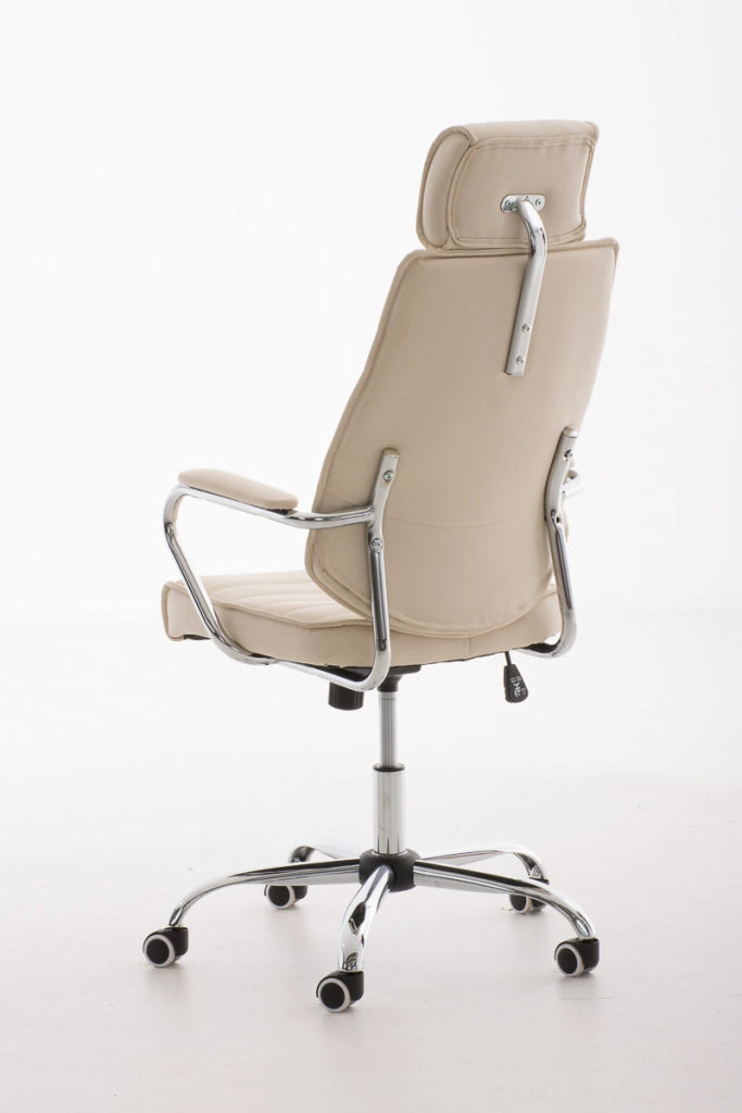 Sedia da ufficio Rako crema
