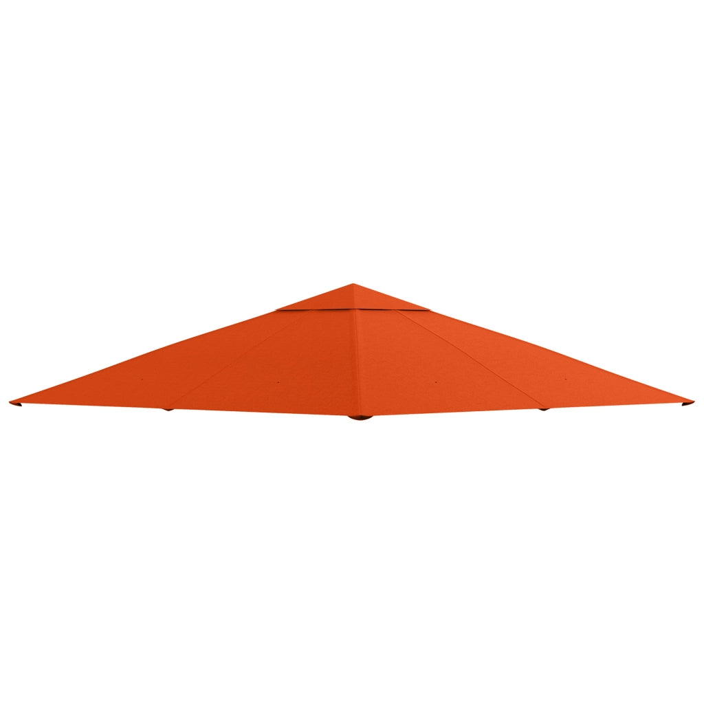 Tetto di ricambio per gazebo 298 x 295 cm in poliestere arancione