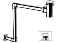 Sifone salvaspazio con piletta click-clack