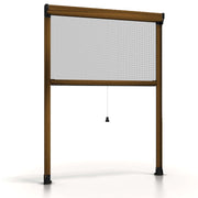 ZANZARIERE PER FINESTRA Rovere/160 cm/80 cm