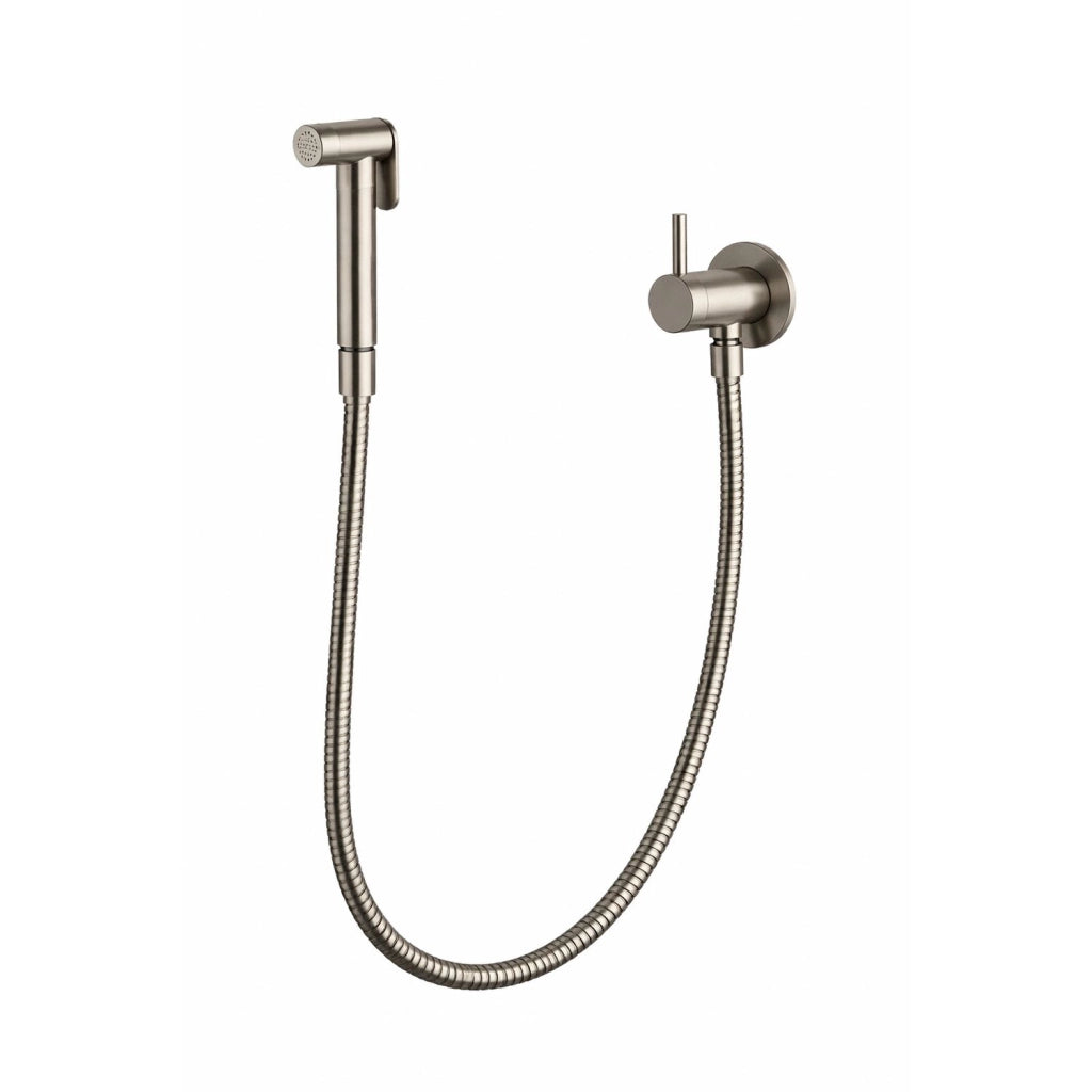 Titolo SINED Set doccino flessibile Shattaf in acciaio inox colore da specificare per WC e bidet kit con doccetta e tubo flessibile SET-DOCCINO-FLESSIBILE-SHATTAF-INOX