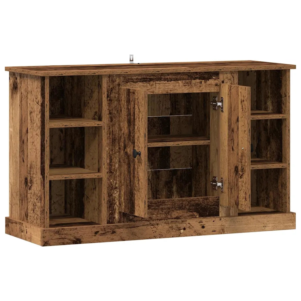 Credenza | Madia | Buffet da pranzo | Armadio da pranzo Legno vecchio 100 x 35,5 x 60 cm Legno multistrato