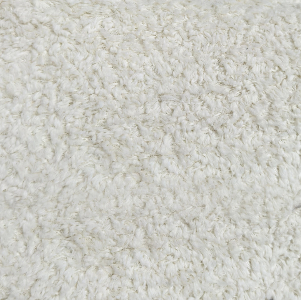DIVANO 2 POSTI Angolare sinistro Tessuto Bianco crema