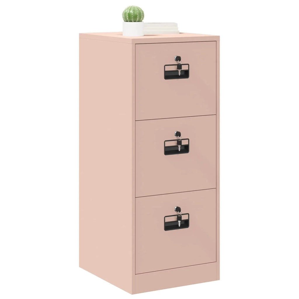 Armadio per File con cassetto Rosa 44 x 50 x 106.5 cm 891599