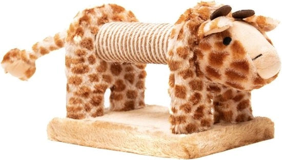 Pavone di sisal con piuma di piacere per gatto dimensioni 56 x 18 x 18 cm