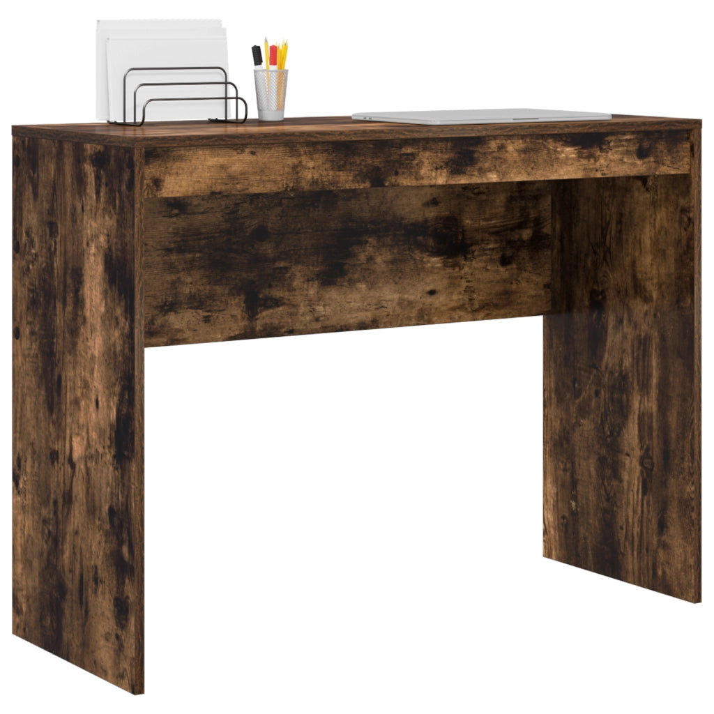 Scrivania Rovere Affumicato Legno ingegnerizzato 100 x 40 x 76 cm