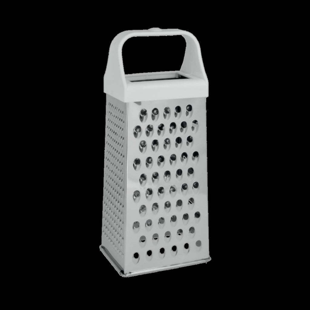 Grattugia Inox A 4 Lati Manico Plastica Abs Cm 11 - Metaltex