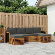 Set di divani da esterno 5 pz 3384673