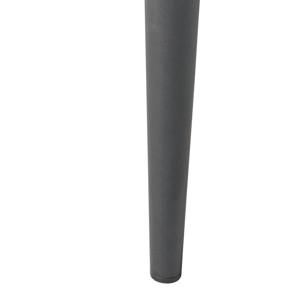 Set di 2 poltrone da giardino Beige Rivestimento in tessuto Gambe d'acciaio Arredamento da interno per esterni Resistente alle intemperie