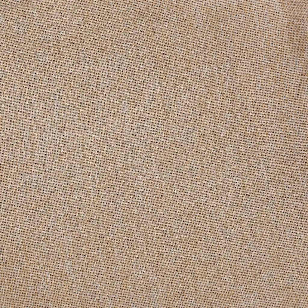 Tenda Oscurante Effetto Lino con Occhielli Beige 290x245 cm 321211