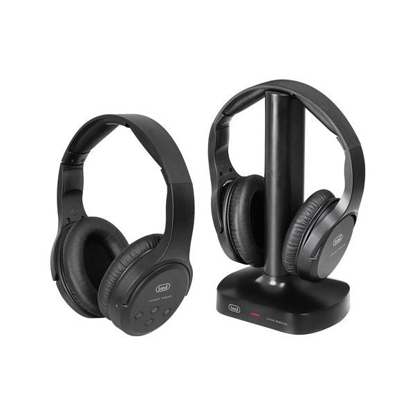 Trevi frs 1580 tw cuffie con cavo e senza cavo a padiglione tv nero - 0F158000