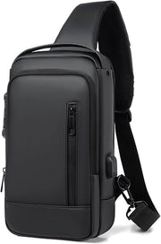 Borsa Anti-diefstal per Uomo con Porta USB