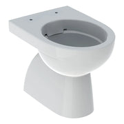 Geberit SELNOVA vaso a pavimento a cacciata, con fissaggi nascosti, senza brida e senza sedile, colore bianco finitura lucido
